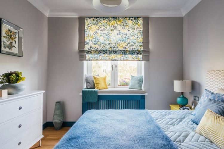 Отделка стен - Дизайн спальни 10 кв.м.