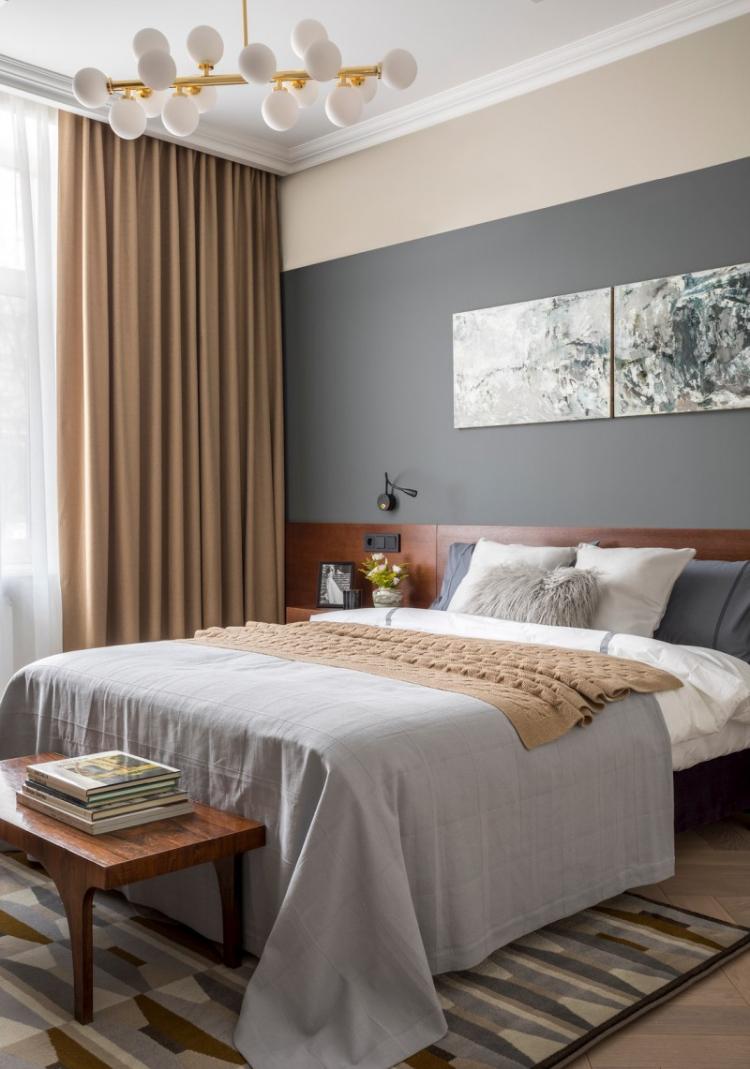 Дизайн спальни 10 кв.м. - фото реальных интерьеров