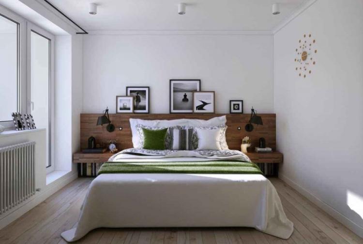 Дизайн спальни 12 кв.м. - фото реальных интерьеров