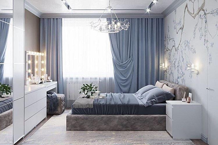 Дизайн спальни 2021 - фото реальных интерьеров