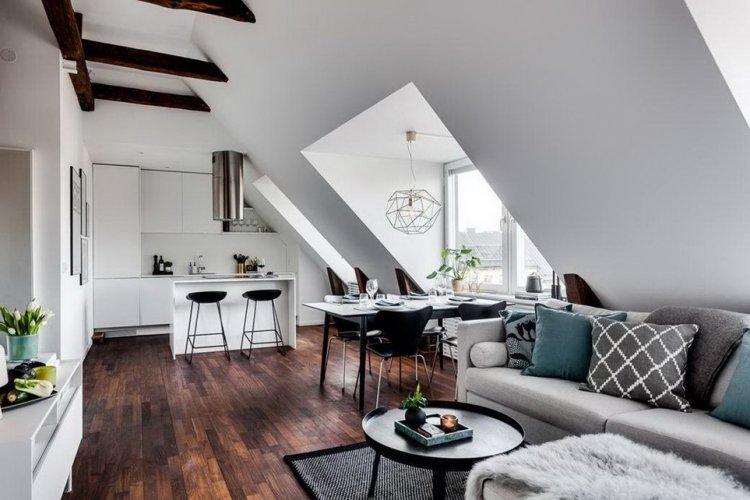 Варианты планировки - Дом в скандинавском стиле