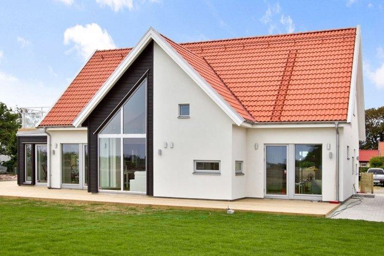 Дом в скандинавском стиле из блоков - проекты и фото