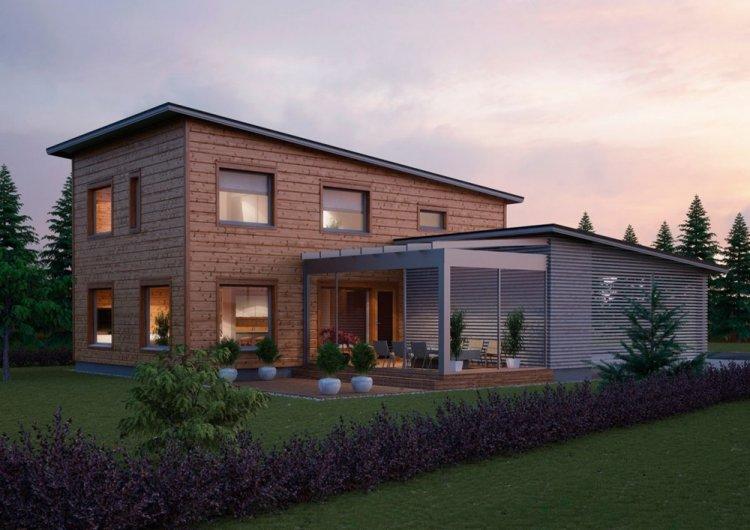 Дом в скандинавском стиле с гаражом - проекты и фото