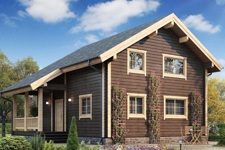 Крыша для дома из бруса