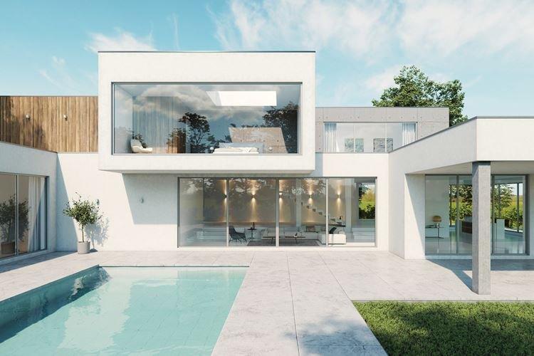 Дома в стиле хай-тек - проекты и фото