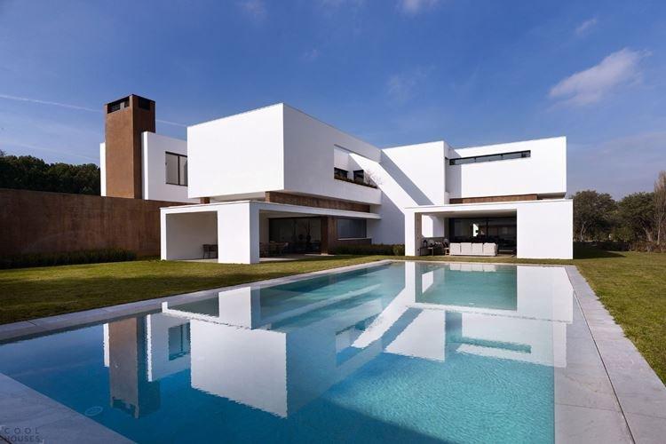 Дома в стиле хай-тек - проекты и фото