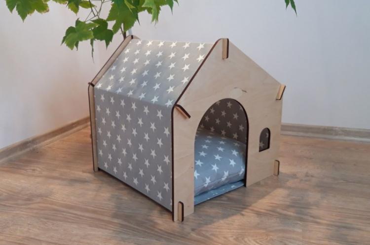 Домик для кошки своими руками - фото и идеи