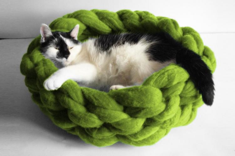 Домик для кошки своими руками - фото и идеи