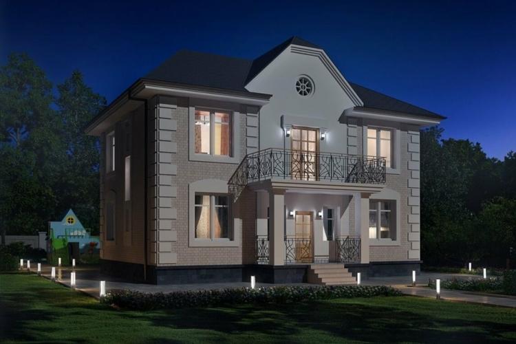Двухэтажные дома с мансардой - проекты и фото