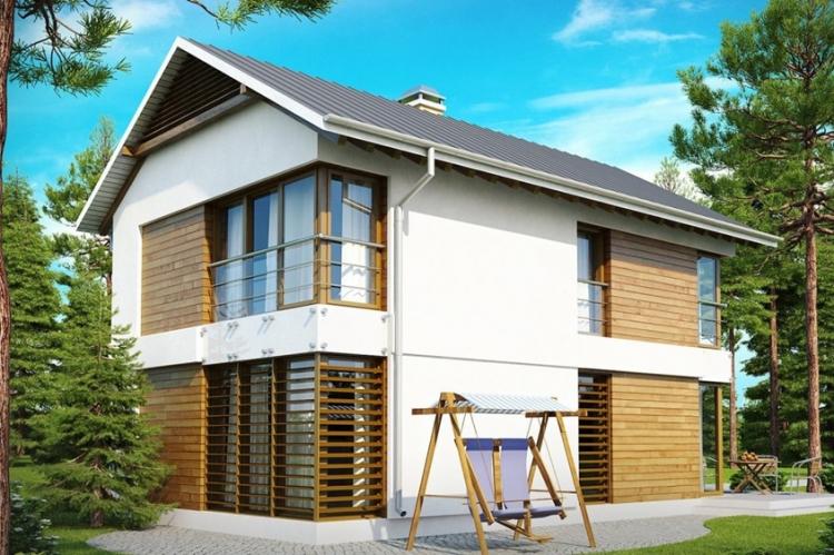 Двухэтажные дома в скандинавском стиле - проекты и фото