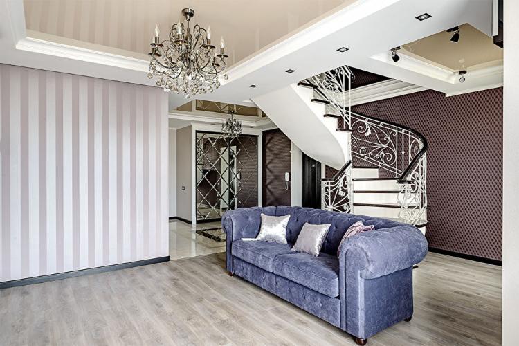 Двухуровневая квартира, ул. Марфинская