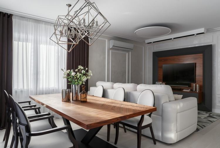 Edges of style: Интерьер квартиры 170 кв.м.