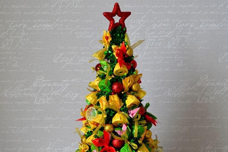 Елка из конфет своими руками - фото и идеи