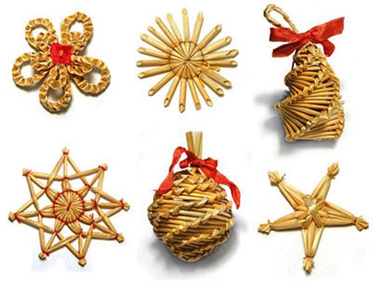 Елочные игрушки на Новый год своими руками - фото и идеи