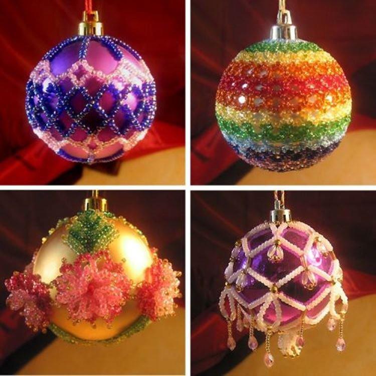 Елочные игрушки на Новый год своими руками - фото и идеи