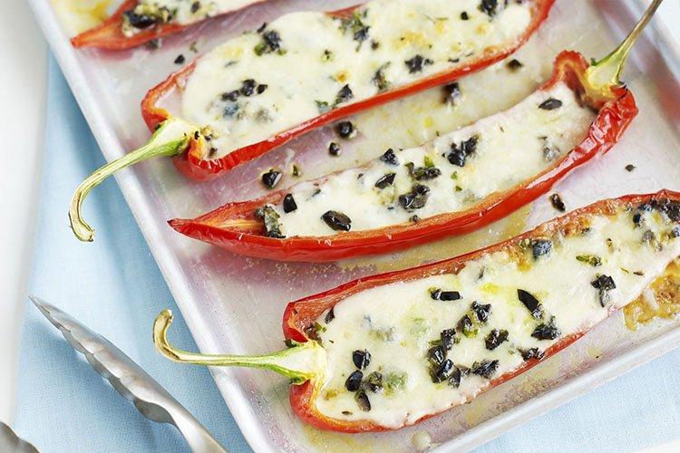 Фаршированный перец с творогом - рецепты
