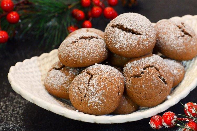 Шоколадное печенье на воде и растительном масле