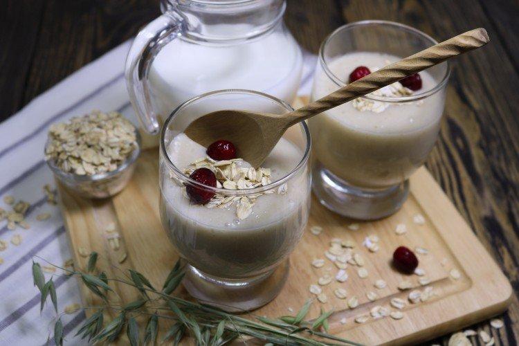 Овсяный кисель с медом