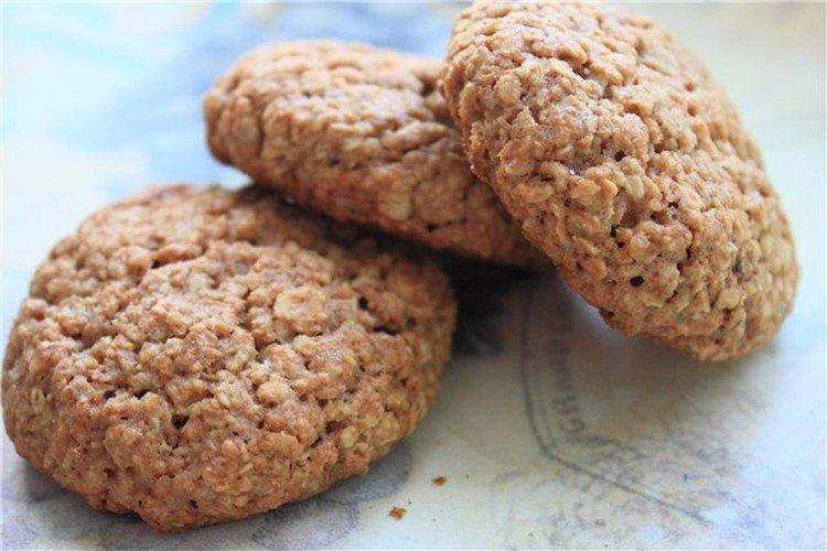 Постное ржаное печенье