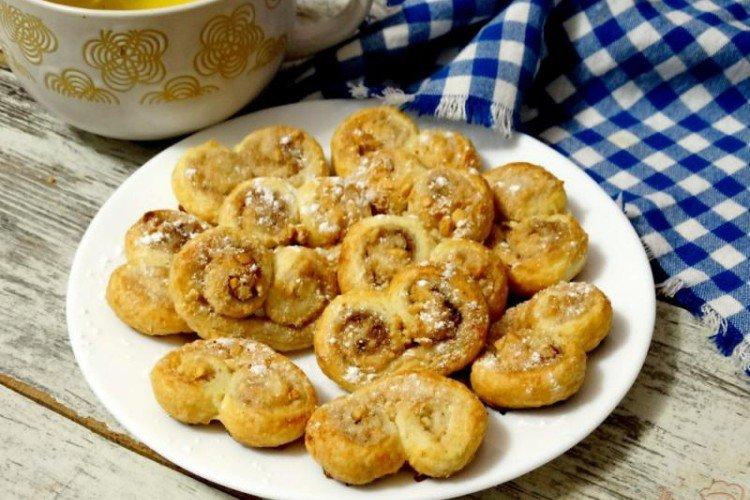 Постное ореховое печенье