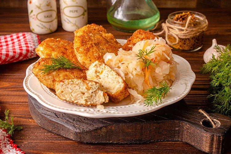 Куриные котлеты в духовке