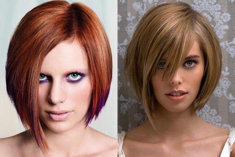 Креативное и необычное асимметричное каре