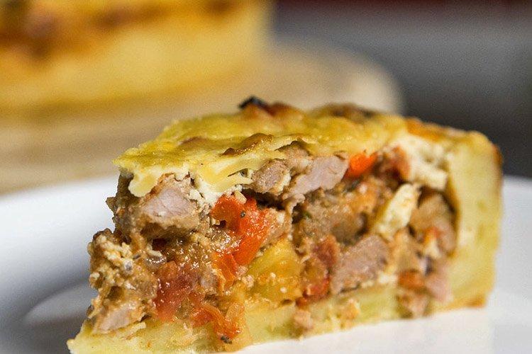 Курник с картошкой