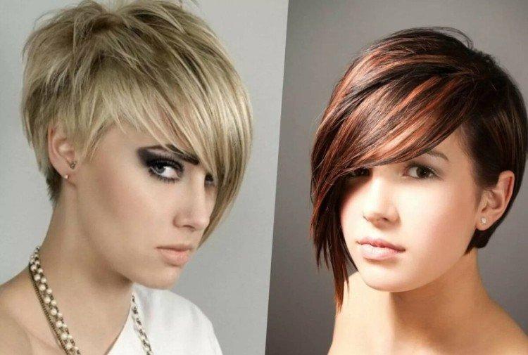 Стрижки для круглого лица 2021 - фото и идеи