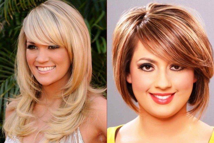 Стрижки для круглого лица 2021 - фото и идеи