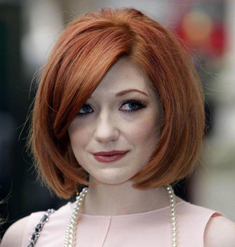 Стрижки для круглого лица 2021 - фото и идеи