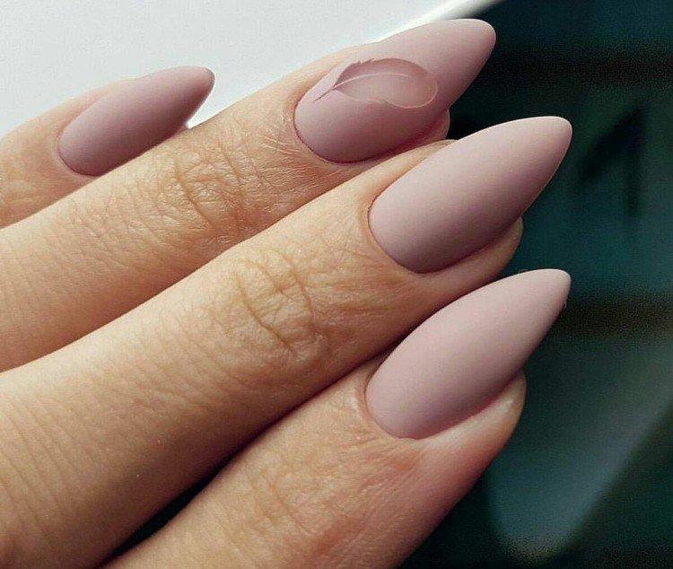 Нюдовый маникюр - фото и идеи