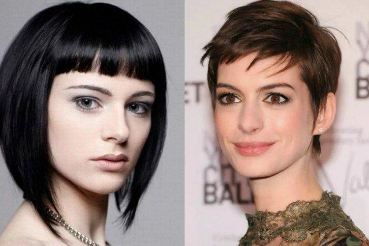 Модные стрижки с короткими челками для любительниц экспериментов