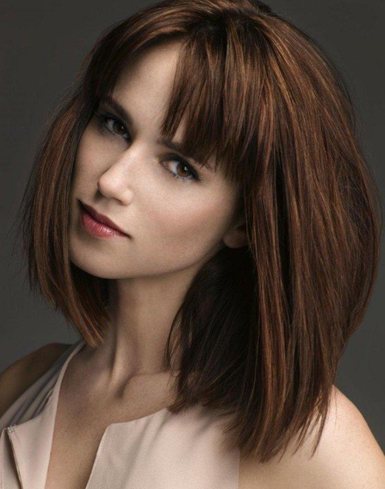 Стрижки с челкой 2021 – фото и красивые идеи