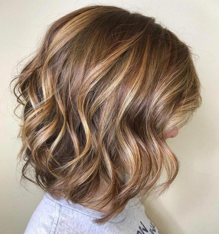 Брондирование на короткие волосы