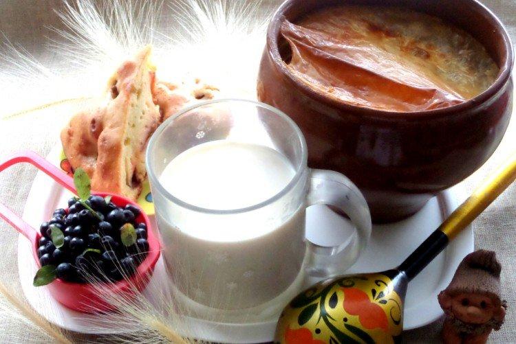 Топленое молоко в духовке