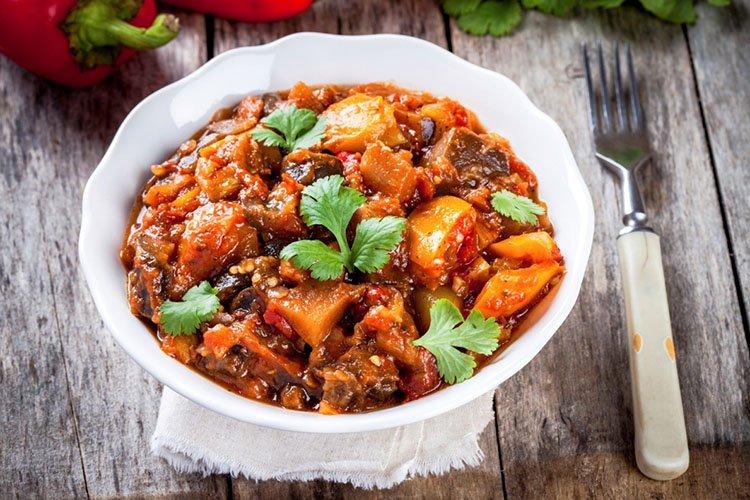 Овощное рагу с кабачками «Молочное»