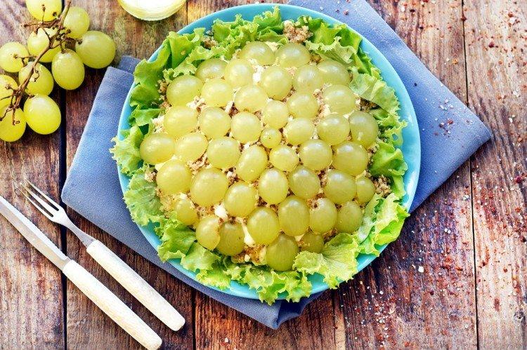 Салат с копченой курицей «Тиффани»