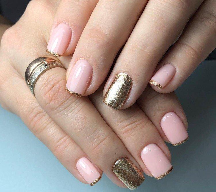 Бежевый маникюр - фото и идеи