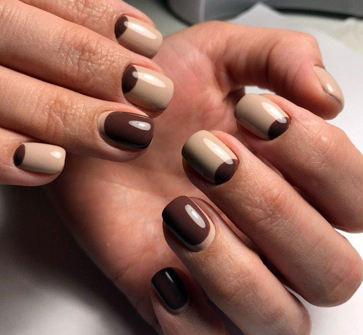 Бежевый маникюр - фото и идеи