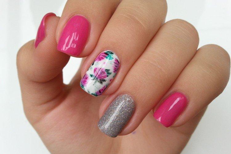 Розовый маникюр - фото и идеи