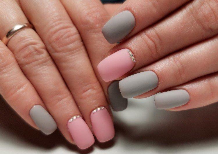 Розовый маникюр - фото и идеи