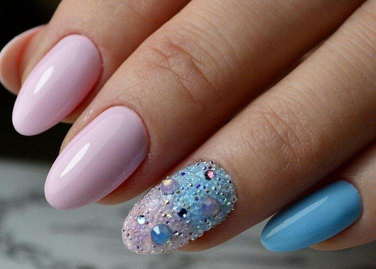 Розовый маникюр - фото и идеи