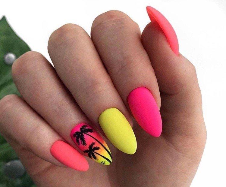 Розовый маникюр - фото и идеи