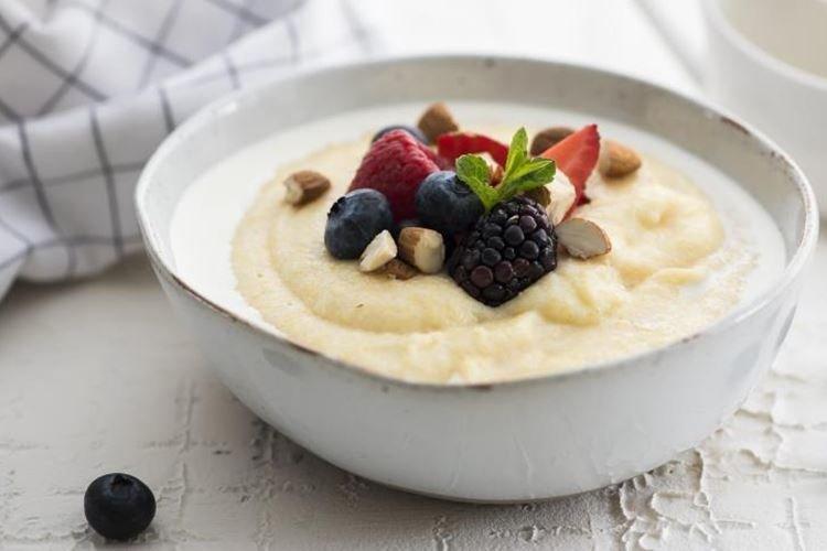 Кукурузная каша с молоком