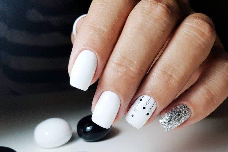 Белый маникюр - фото и идеи