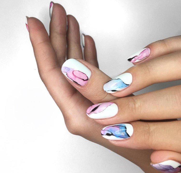 Белый маникюр - фото и идеи