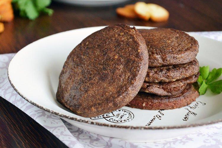 Паровые котлеты из говяжьей печени с сыром