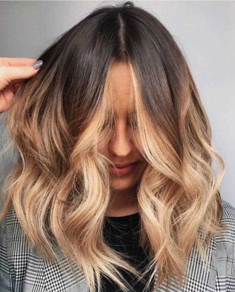 Окрашивание шатуш – фото и идеи