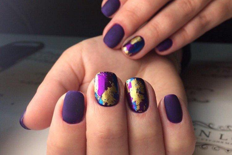 Матовый маникюр - фото и идеи