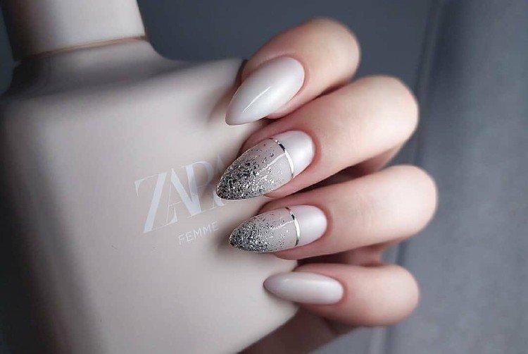 Молочный маникюр - фото и идеи